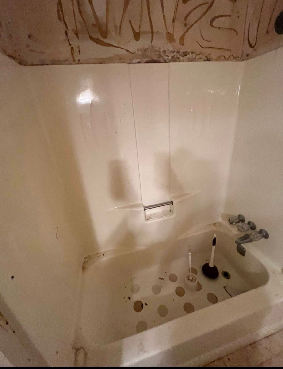 Tub glazing before